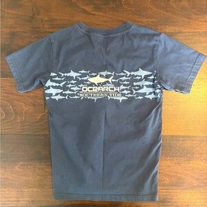 Southern Tide Blue Shark Graphic Tee